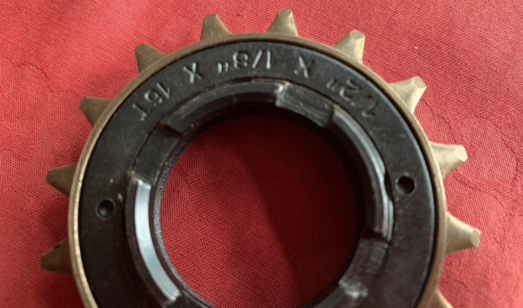 old school ACS FAT 16T Freewheel 16 Tooth NOS 1/2” x 1/8” BMX Bike