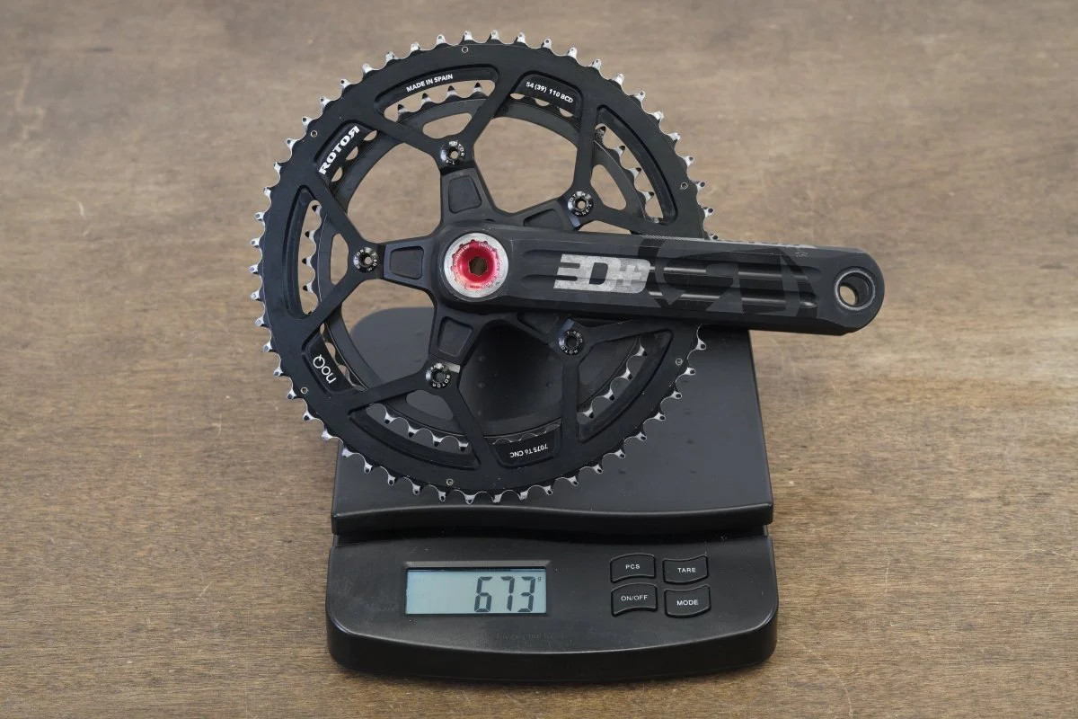 172.5mm 54/39T Rotor 3D Road Crankset 673g