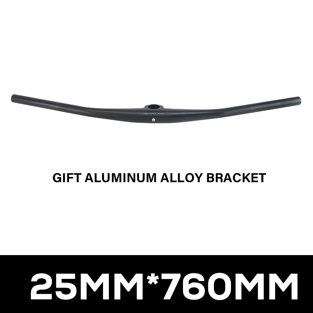AM FR XC MTB Mountain Bike Carbon Integrated Handlebar UD Matt 25×720-800mm