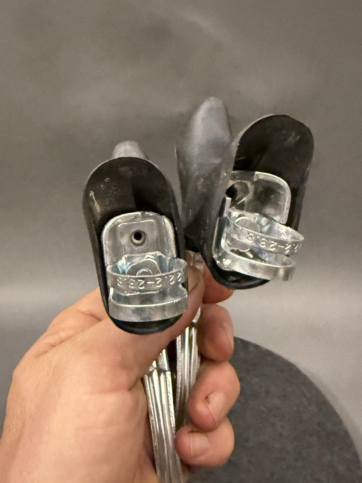DIA-COMPE BRAKE LEVER SET AERO. USED ONLY ONCE.