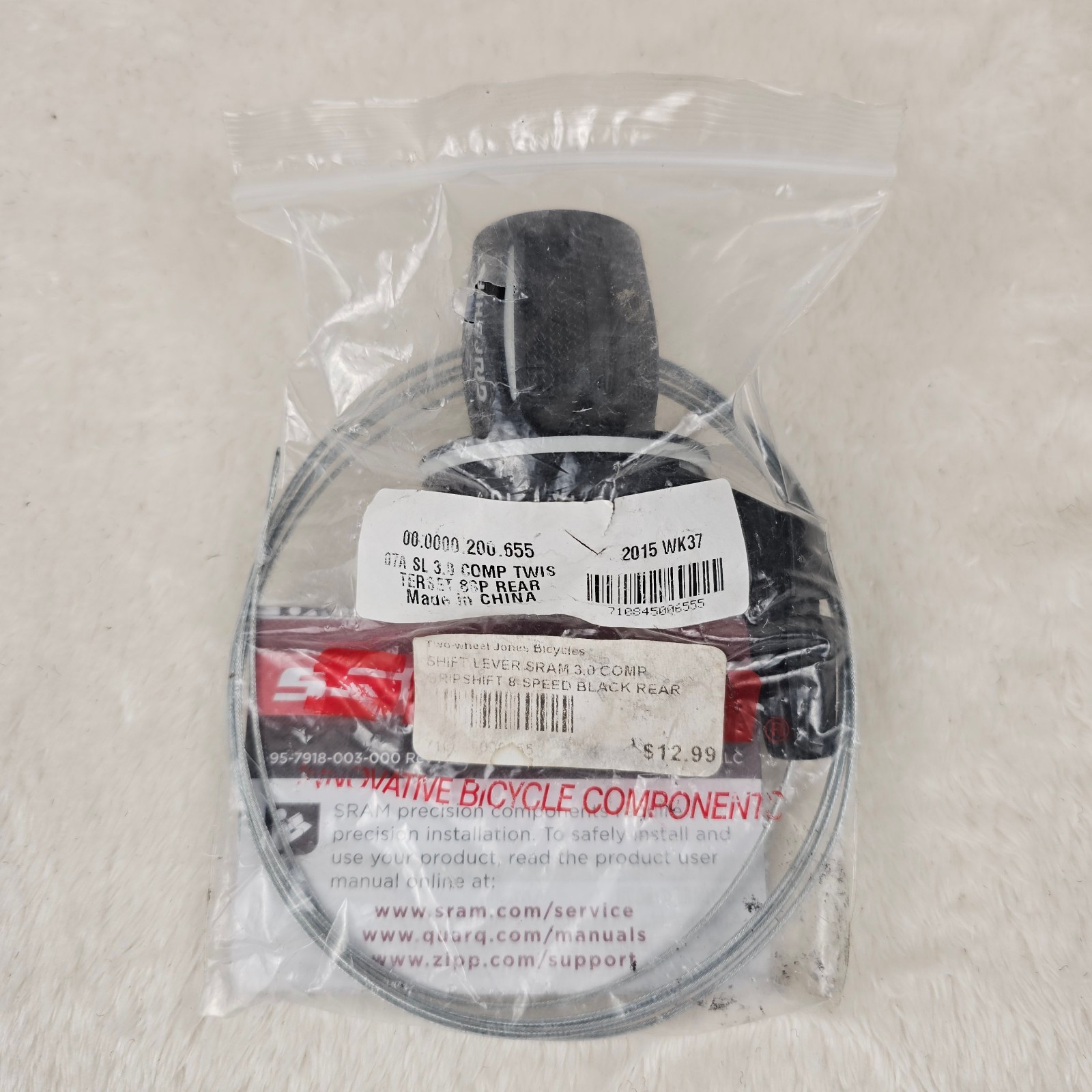 SRAM SL Comp 3.0 Twist Bike Shifter – 8 Speed 00.000.200.655