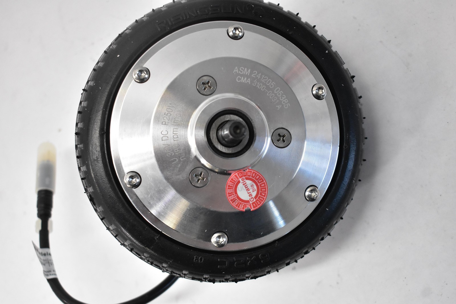 Ansmann Pedelec Motor FRM1 6″ 36V 250W 180rpm Hub Wheel RISING SUN Tire