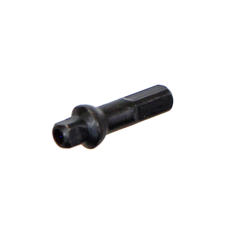 Sapim Double Square Brass Nipple, 14g/18mm – Blk Bag/100