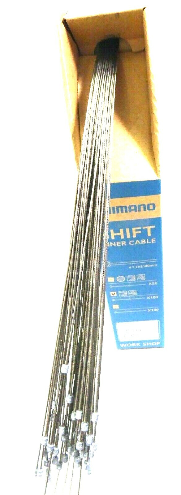 Shimano Inner Shift Cables 1.2 x 1000mm, Box of 50