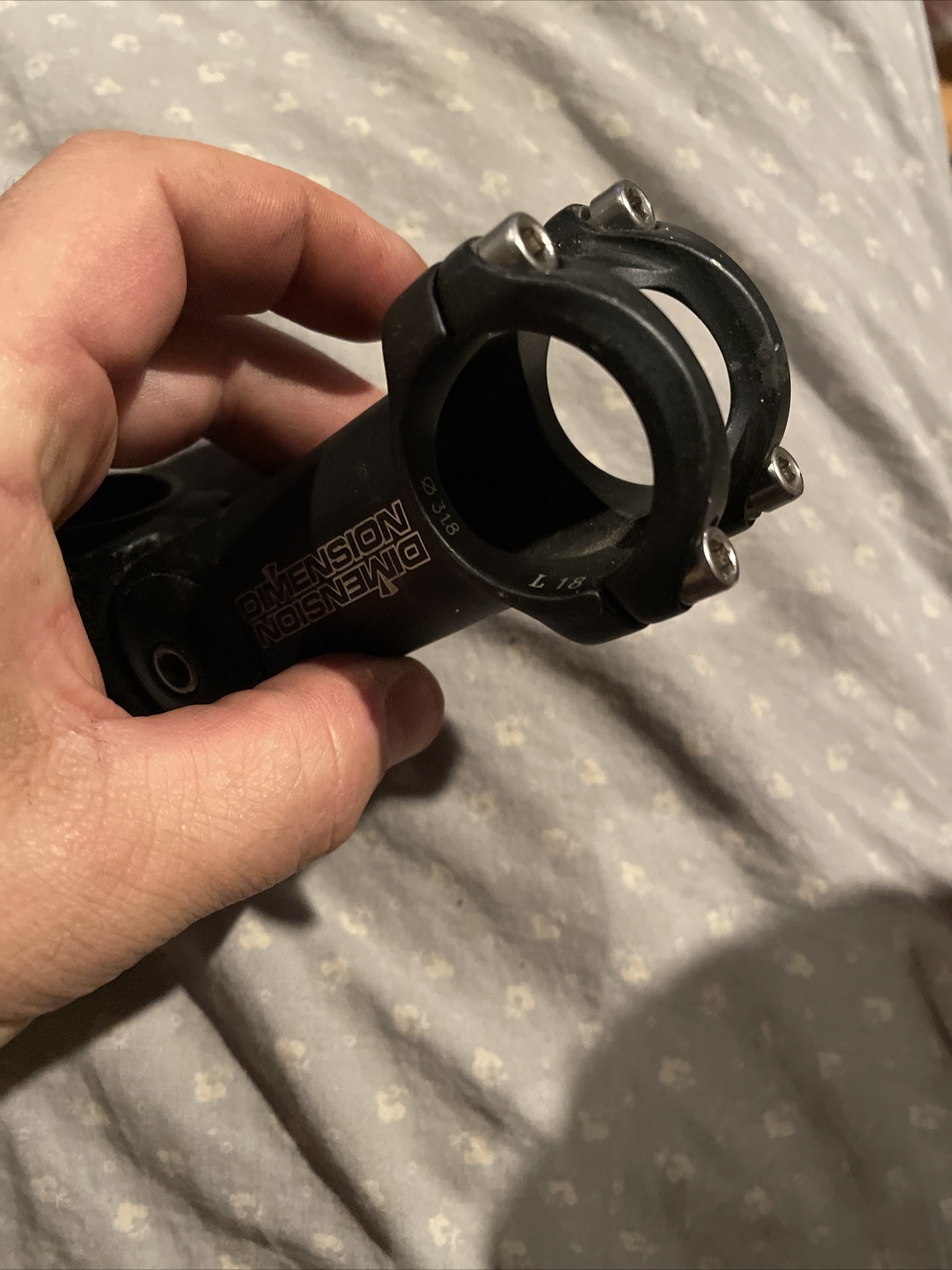 dimension adjustable stem 11cm 31.8