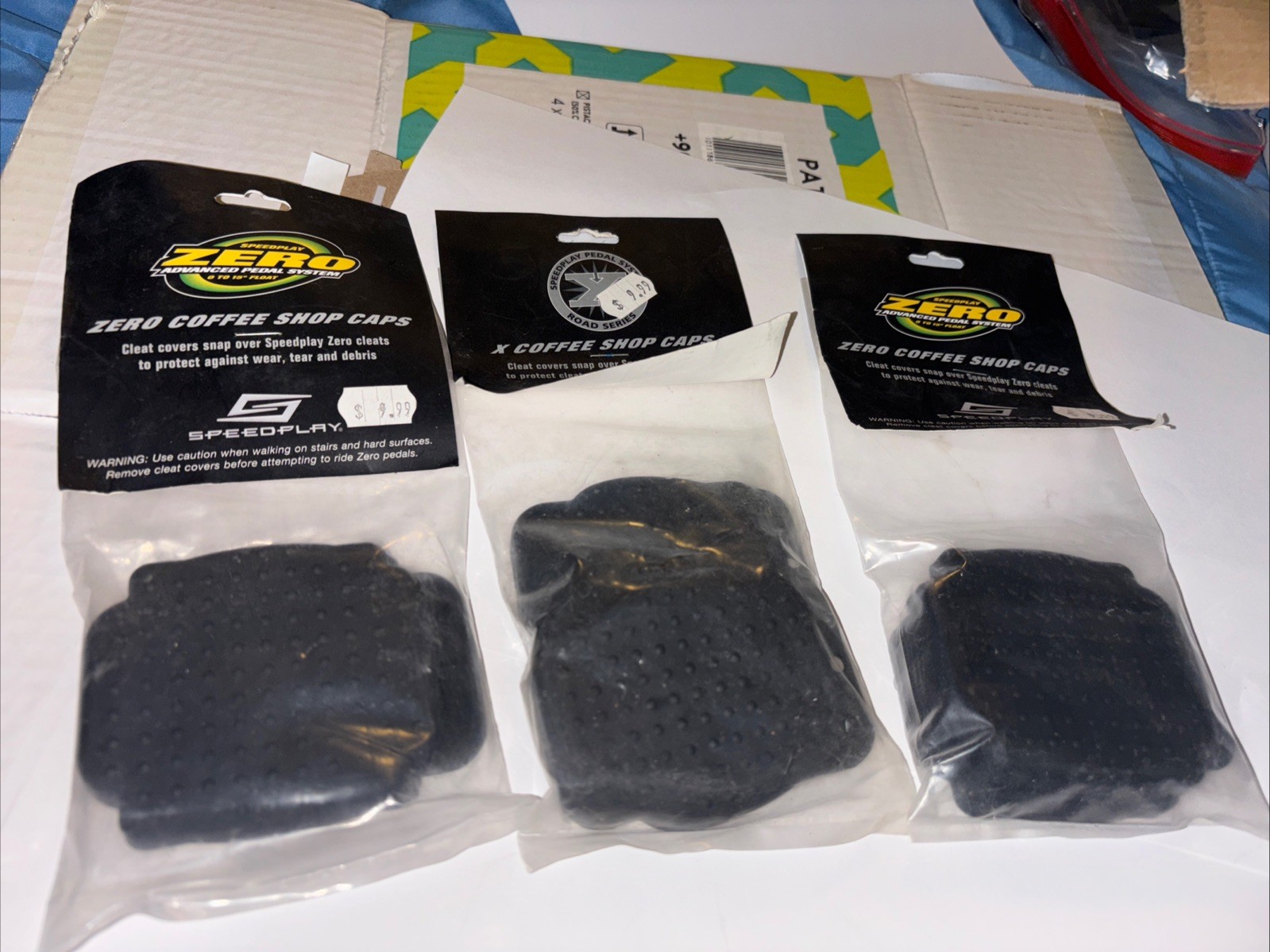 Speed Play Zero Coffee Caps Lot Of 3