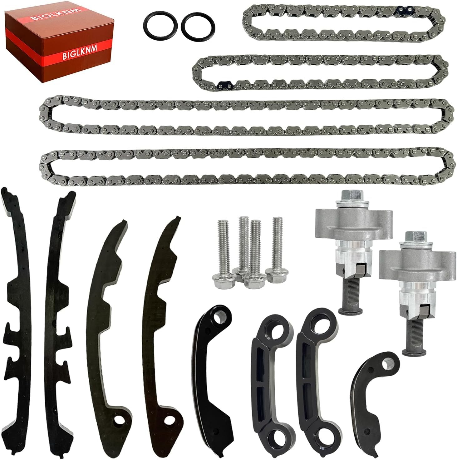 Tensioner & Timing Chain Guides & Oil Pump Compatible with KFX700…