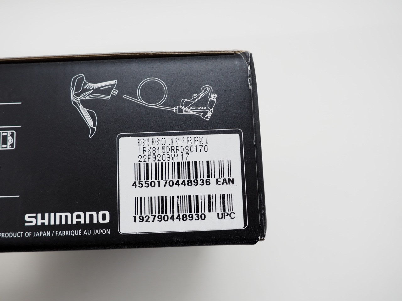 New! Shimano GRX Di2 Shift Lever Brake Set ST-RX815-R BR-RX810-R 2×11 Speed