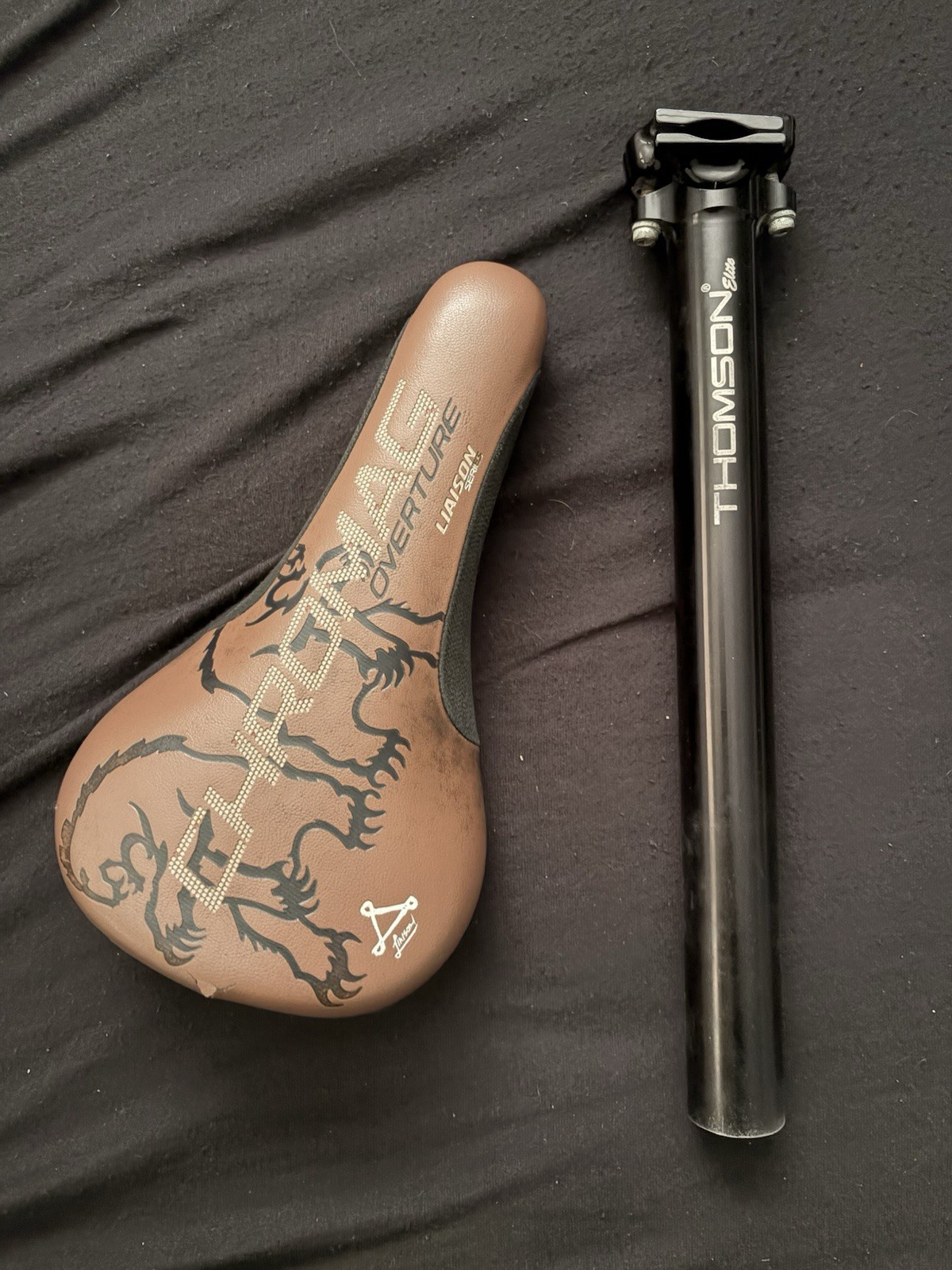 Thomson Elite Seat Post 30.9 With Chromag Railed Seat