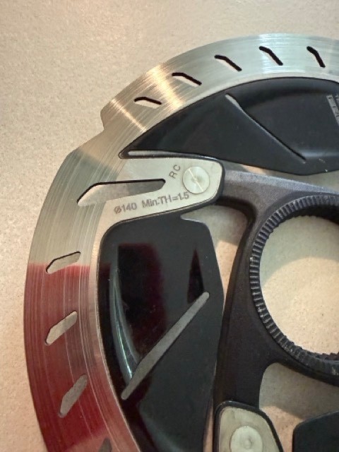 Shimano Dura Ace 140mm rotors with lock rings – Pair