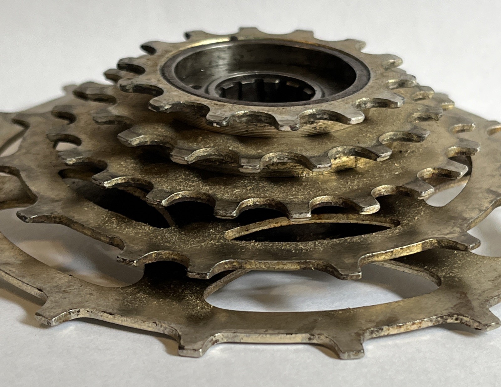 Shimano Freewheel 5 Speed 14×34 Skip tooth Gold Complete Overhaul