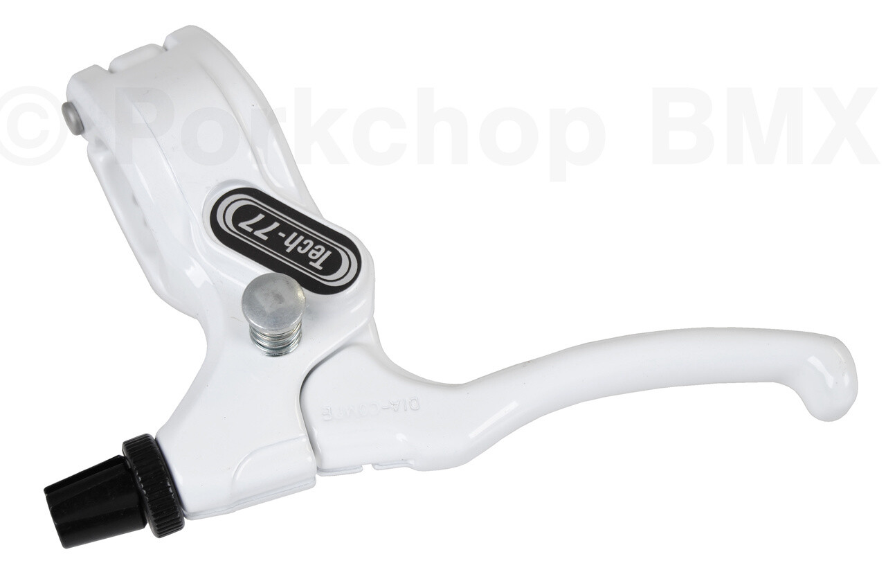 Dia-Compe Tech 77 LOCKING BMX LEFT HAND brake lever WHITE