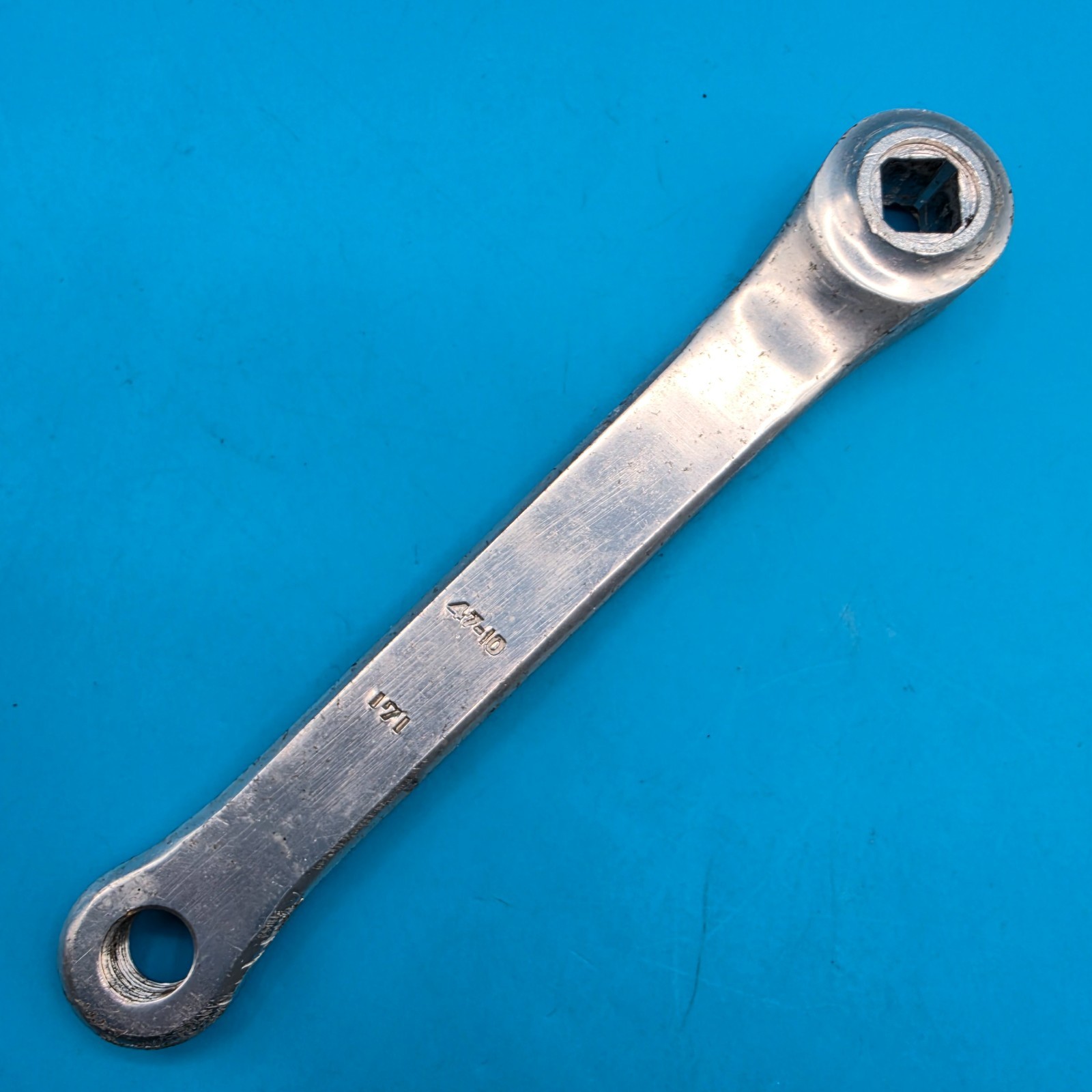 Vintage Sugino Mighty Competition Triple Square Taper Crankset 171mm 47/42/40t