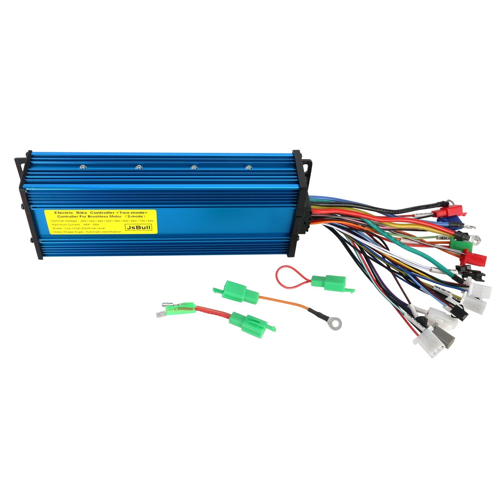 48V-84V 1000W-2200W Brushless Motor Controller + Throttle Grips for Scooter Cart