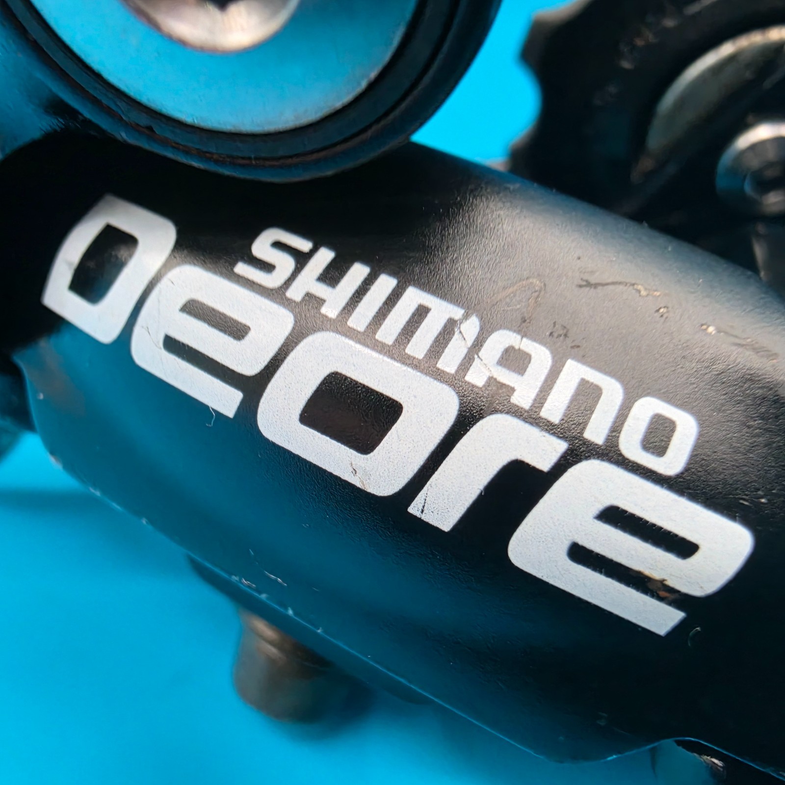 Shimano Deore Long Cage Mountain Bike Rear Derailleur 9×3 Speed RD-M510 VGC! g13