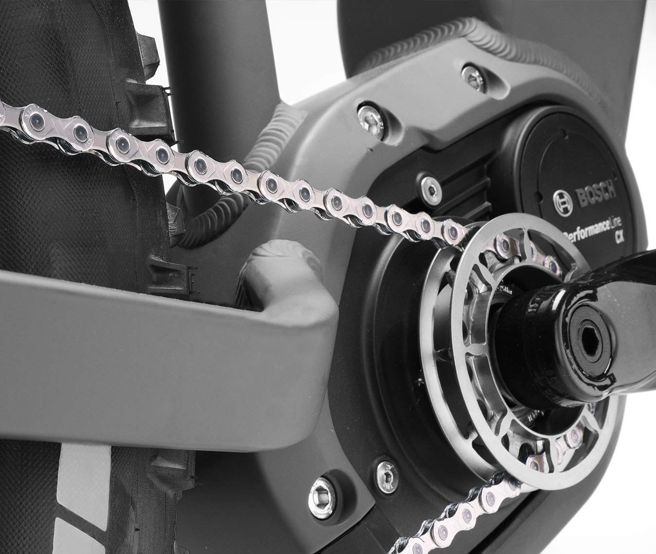 Performance 10 Speed E-bike Chain 122 Links Nickel Plated Steel Smooth Shift