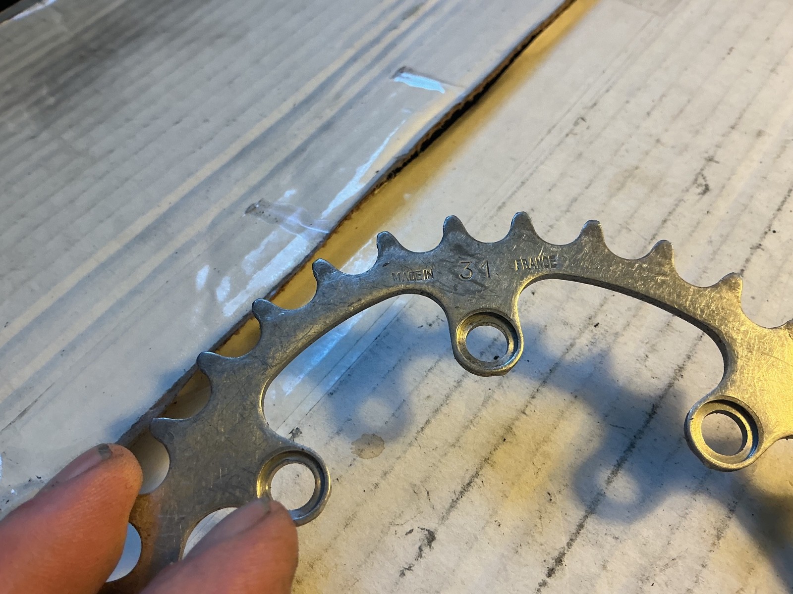 TA chainring 6 arm 31 tooth Specialites TA