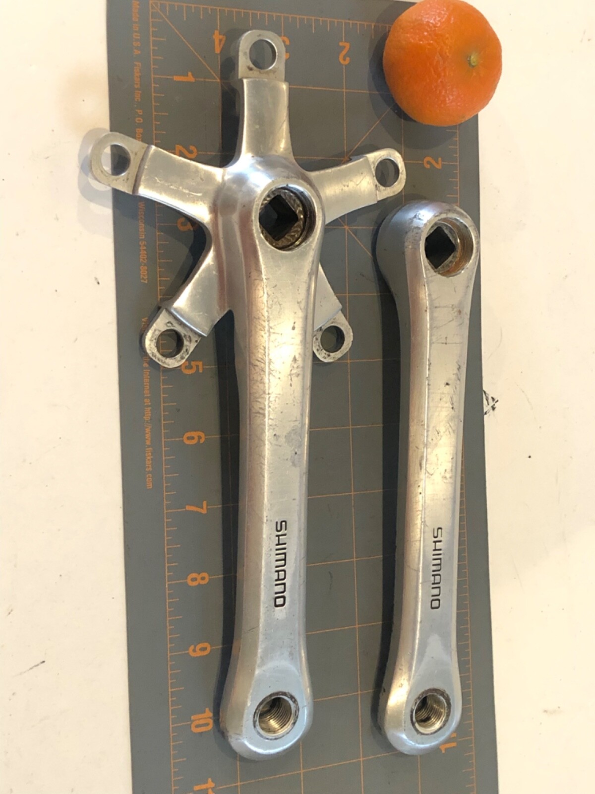 Vintage Shimano Crank Set FC-6206 175 74 110 Deer Head XT MTB XTR ritchey sugino