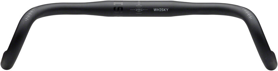 WHISKY No.7 24F Drop Handlebar 31.8mm 44cm Drop/Reach 116/68mm Black Aluminum