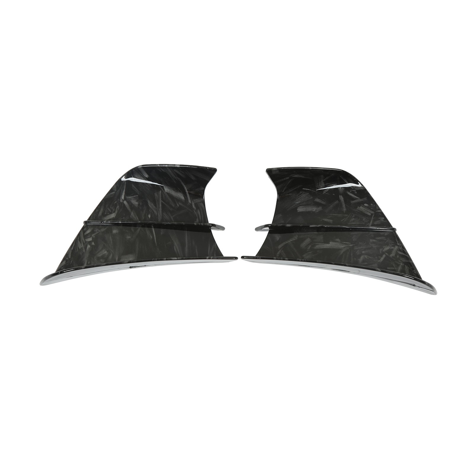 Front Fairing Winglets Sporty Look Scratch Free Cool Design Motorcycle Side XIQE