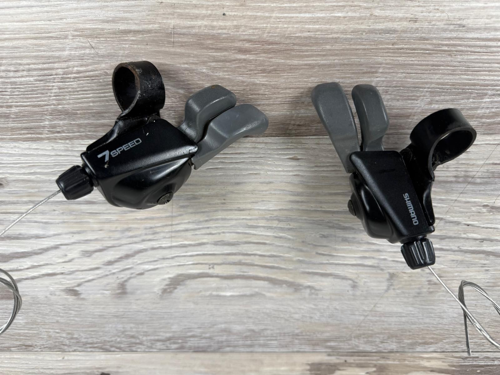 Vintage Shimano ST-M020 Trigger Shifter Set 3×7 Speed Japan MTB