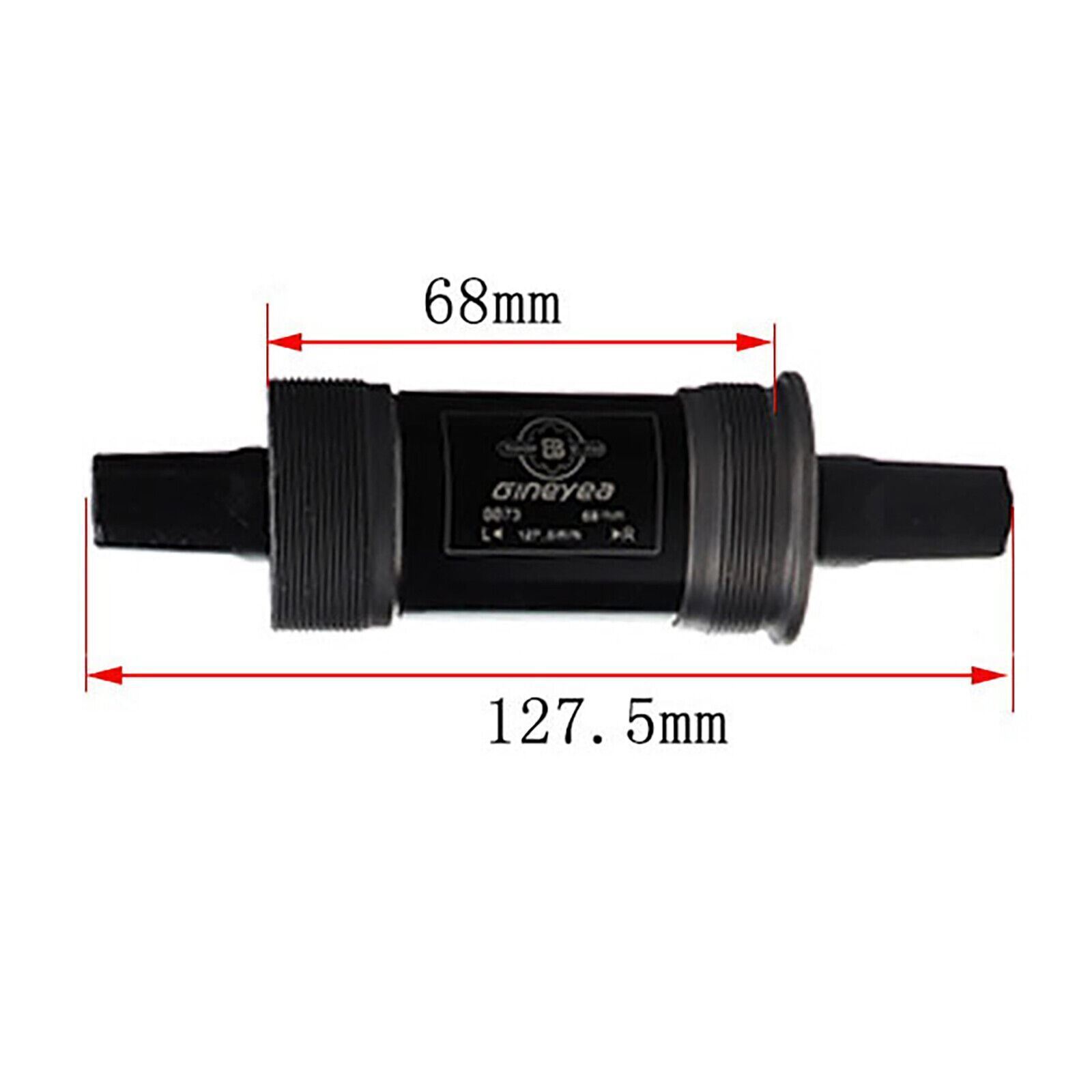 127.5mm*68mm Bicycle Bottom Bracket Square Taper Sealed Bearings Cartridge