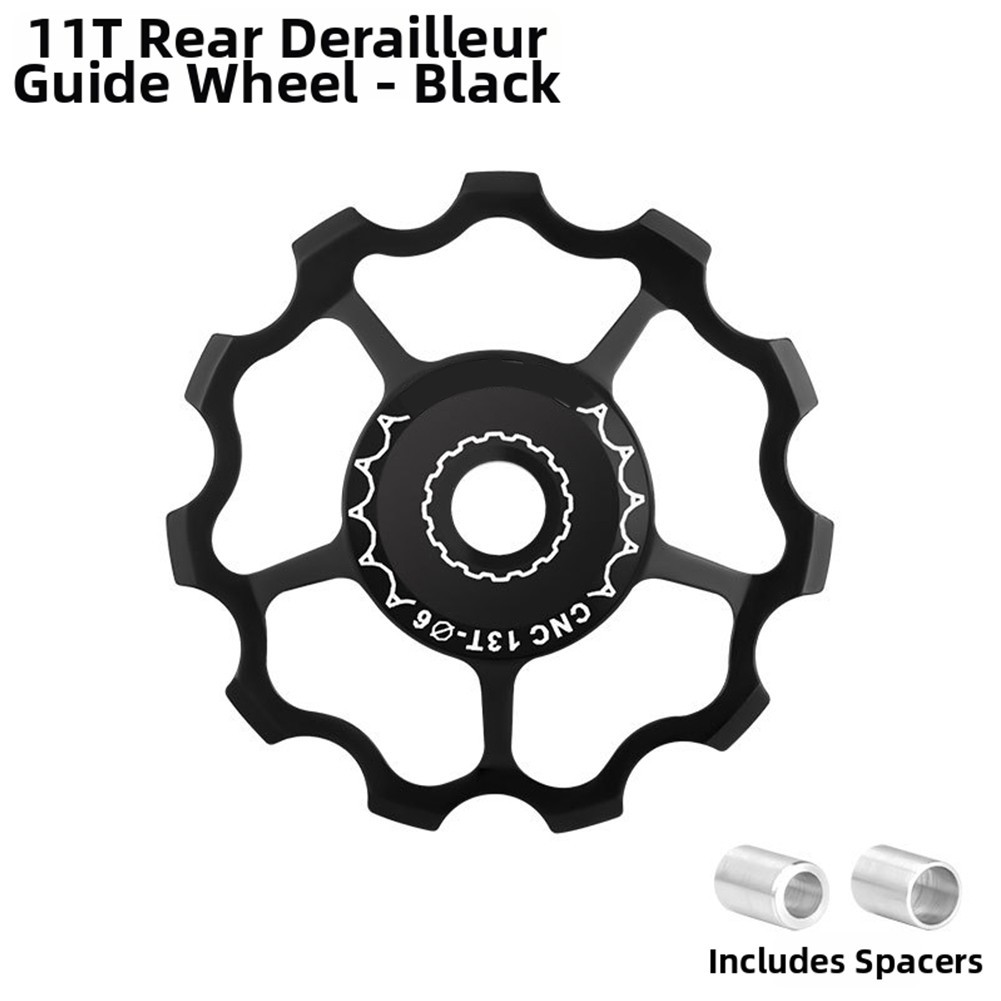Bicycle Rear Derailleur Guide Wheel 11T13T Aluminum Alloy Bearing Steel