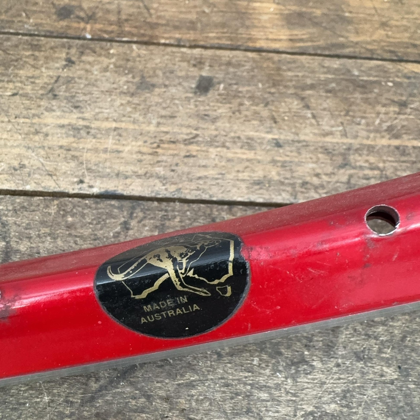 Velocity Aerohead 700c Rim 32H Red Clincher Road Alloy Presta Australia Bike