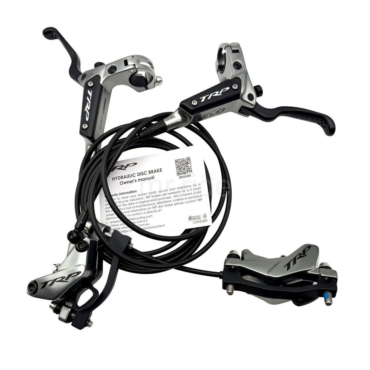 Trp DH-R EVO HD-M846 EMTB Hydraulic Disc Brake Set 4-Piston Front+Rear fit 223