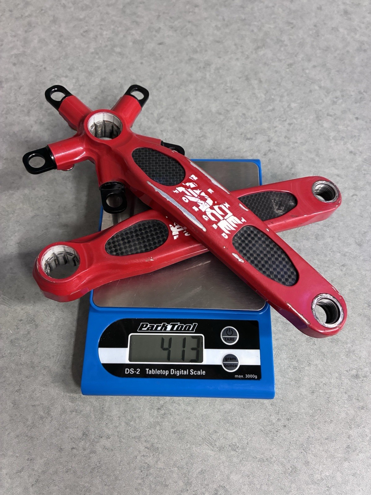 Vintage Red Race Face Next Crank Arm Set 175mm ISIS 94/58mm BCD Carbon Turbine
