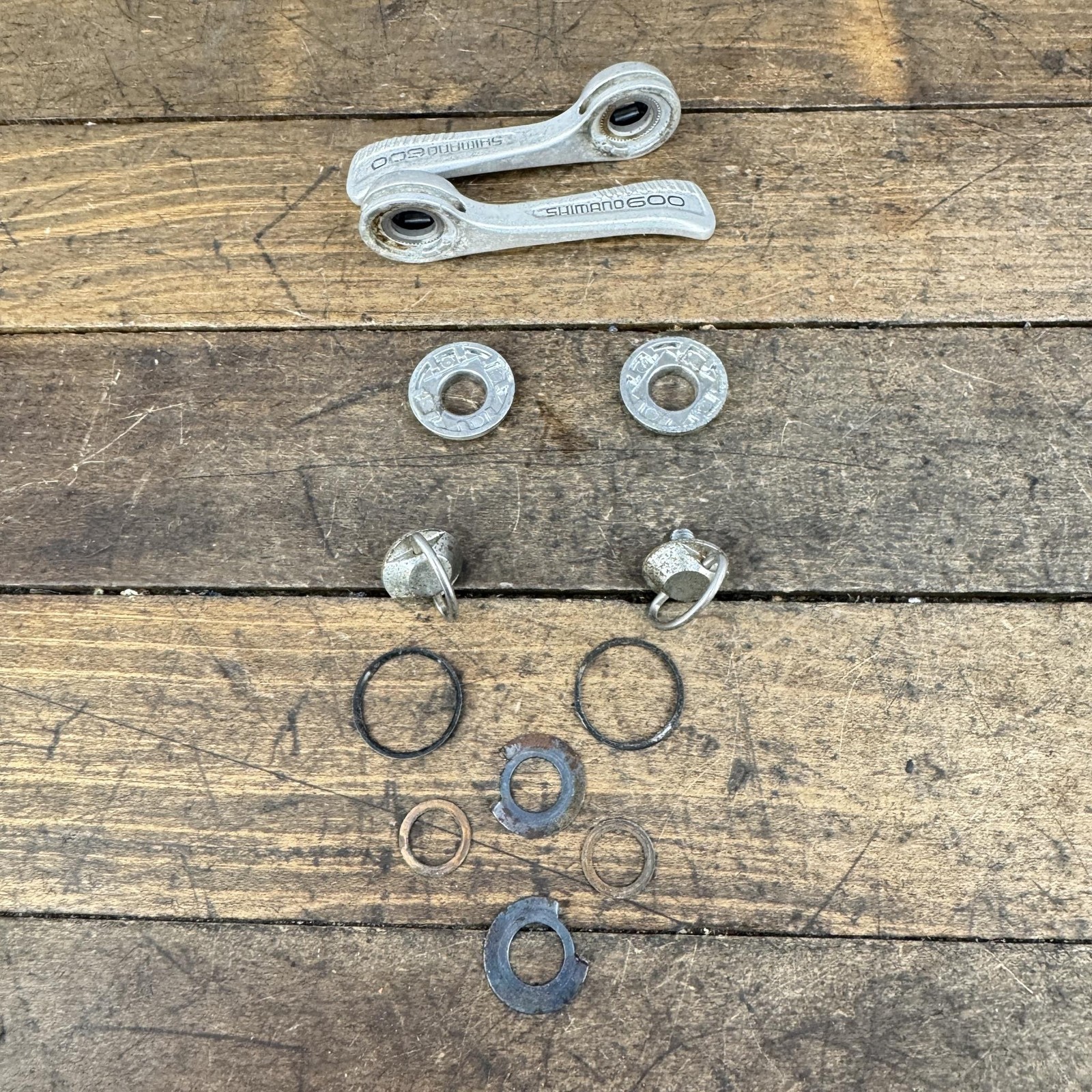 Vintage Shimano 600 Friction Down Tube Shifters 1980s