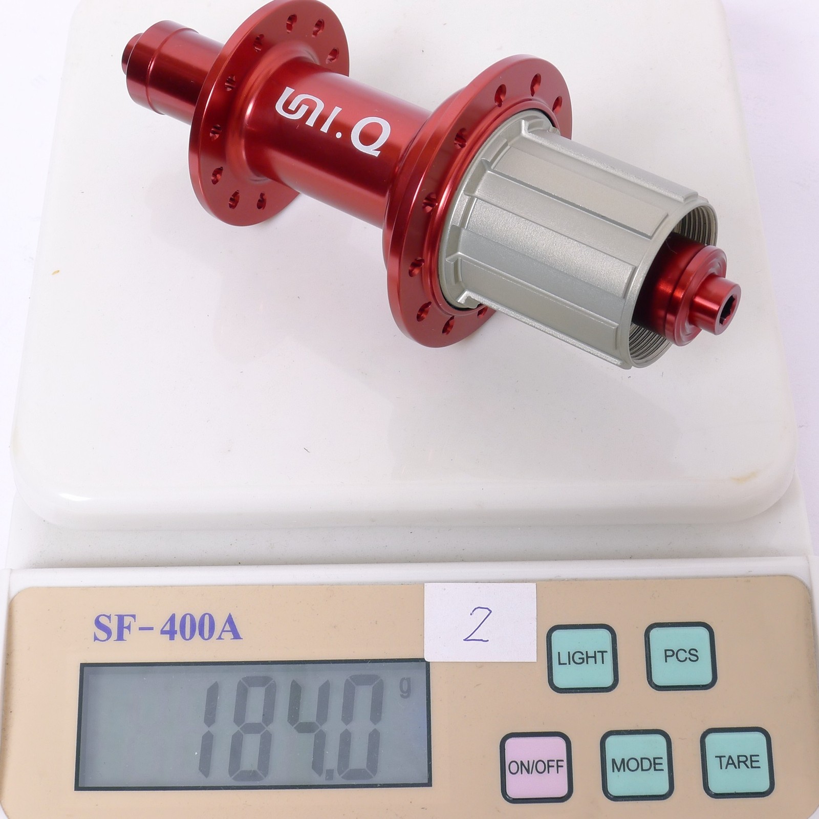 uniQ 185g 30T,30click,Rear Road bike hub 24H for Shimano 10 Speed Red