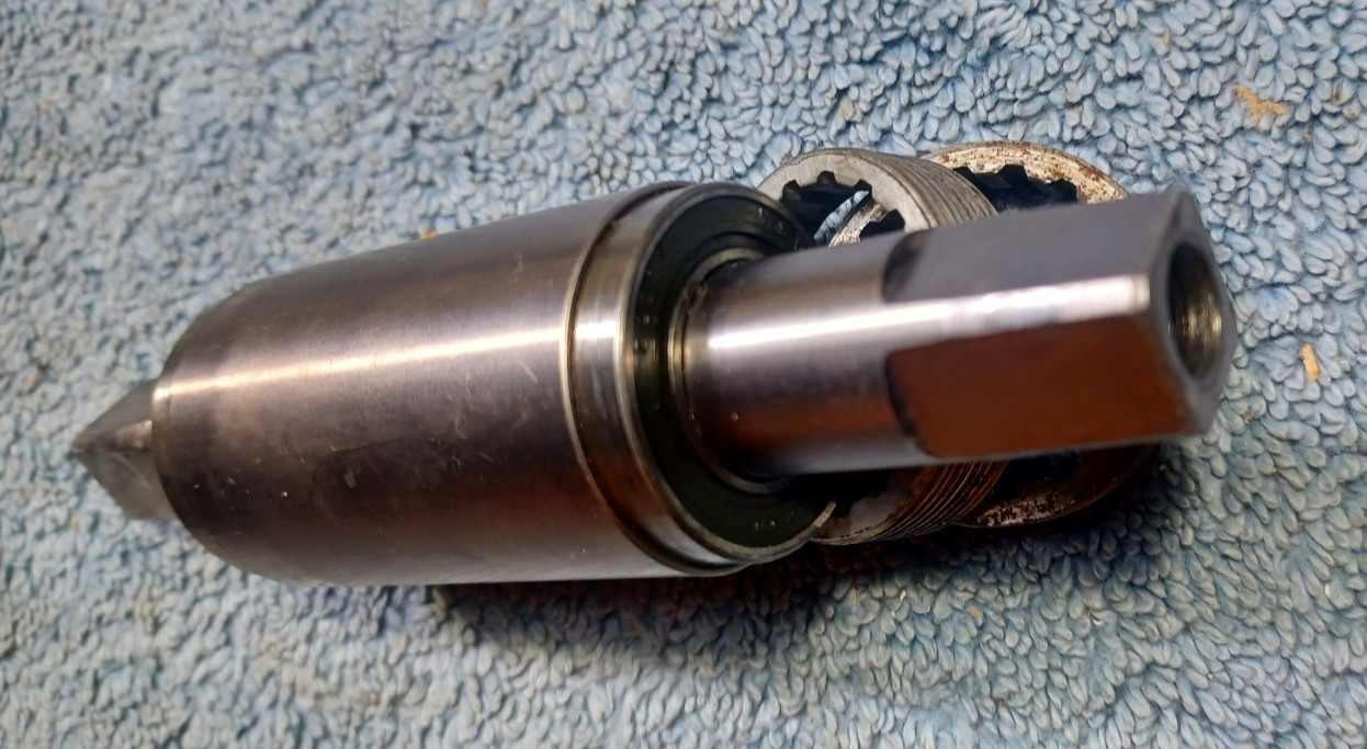 Vintage Phil Wood Bottom Bracket 68mm BSA English 125mm Spindle Square Taper