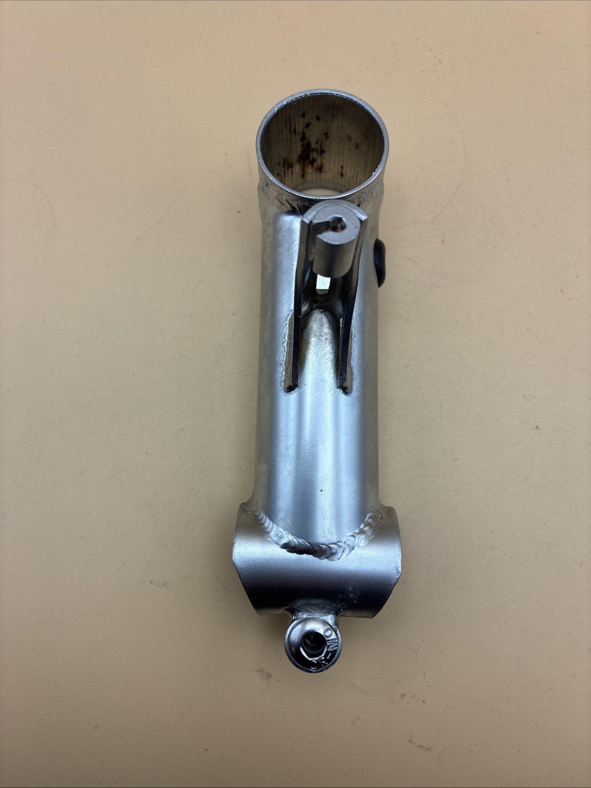 Stem W/Brake Cable Hanger 105mm 1 1/4″ 25.4mm Clamp +/- 15 Deg CroMo Sil