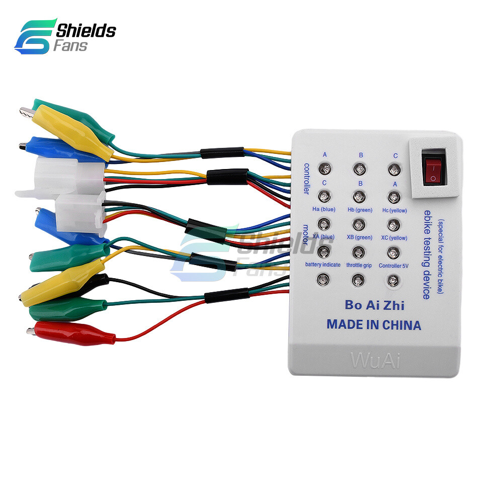 Brushless Motor Tester Ebike Testing Device Electric Hall Tester Detector 24-72V