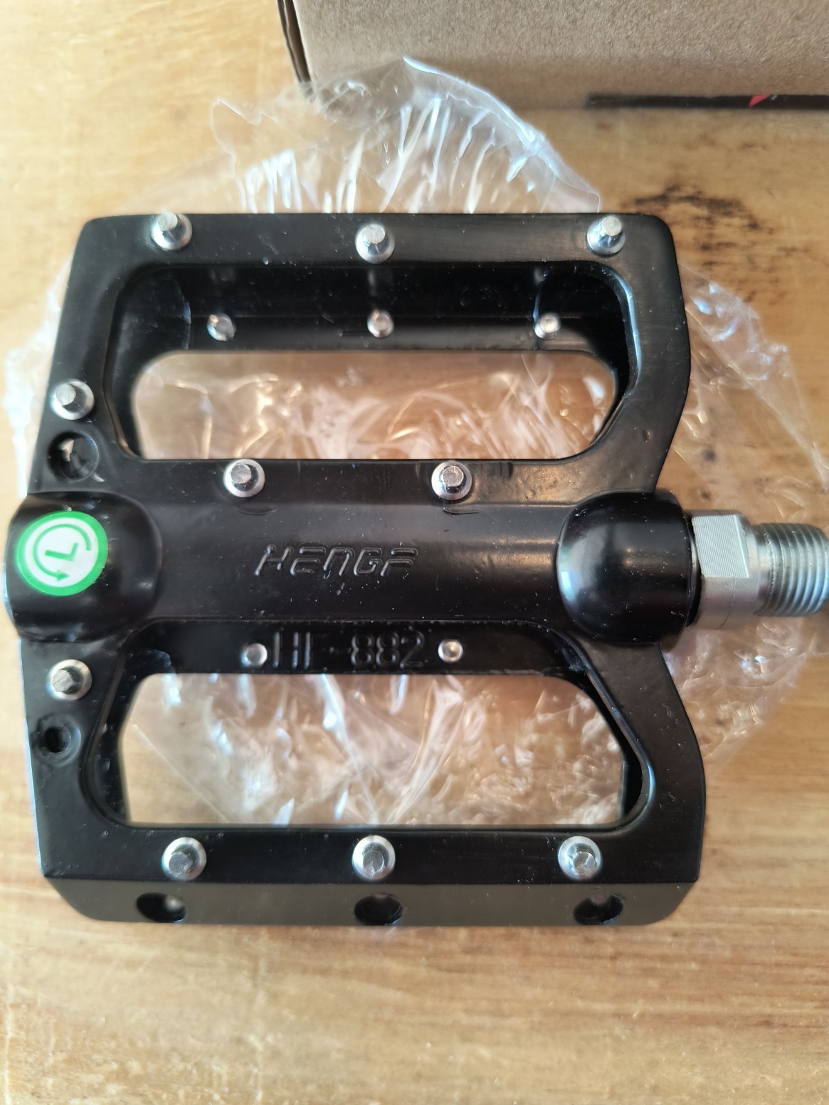 Open Box Himiway Bike Pedals 9/16″ Black With Stub Grips For Urban Commute Bike