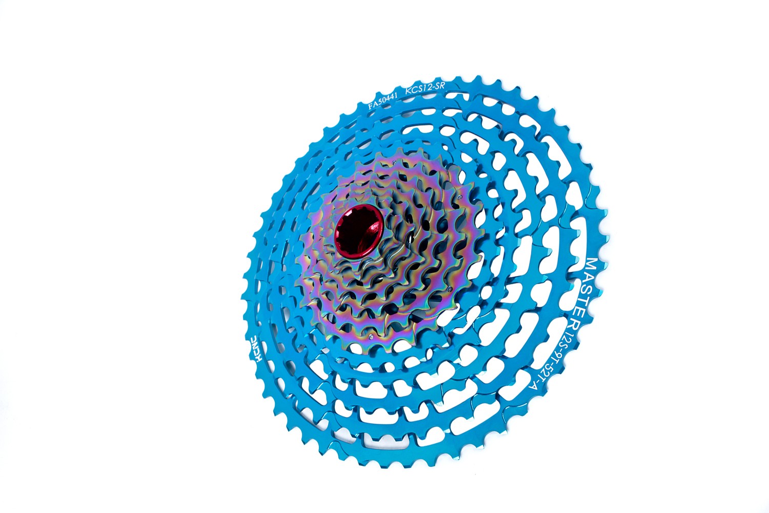KCNC 12s Cassette 9-52T Blue Rainbow Lightweight Bike for SRAM Eagle XX1 GX XD