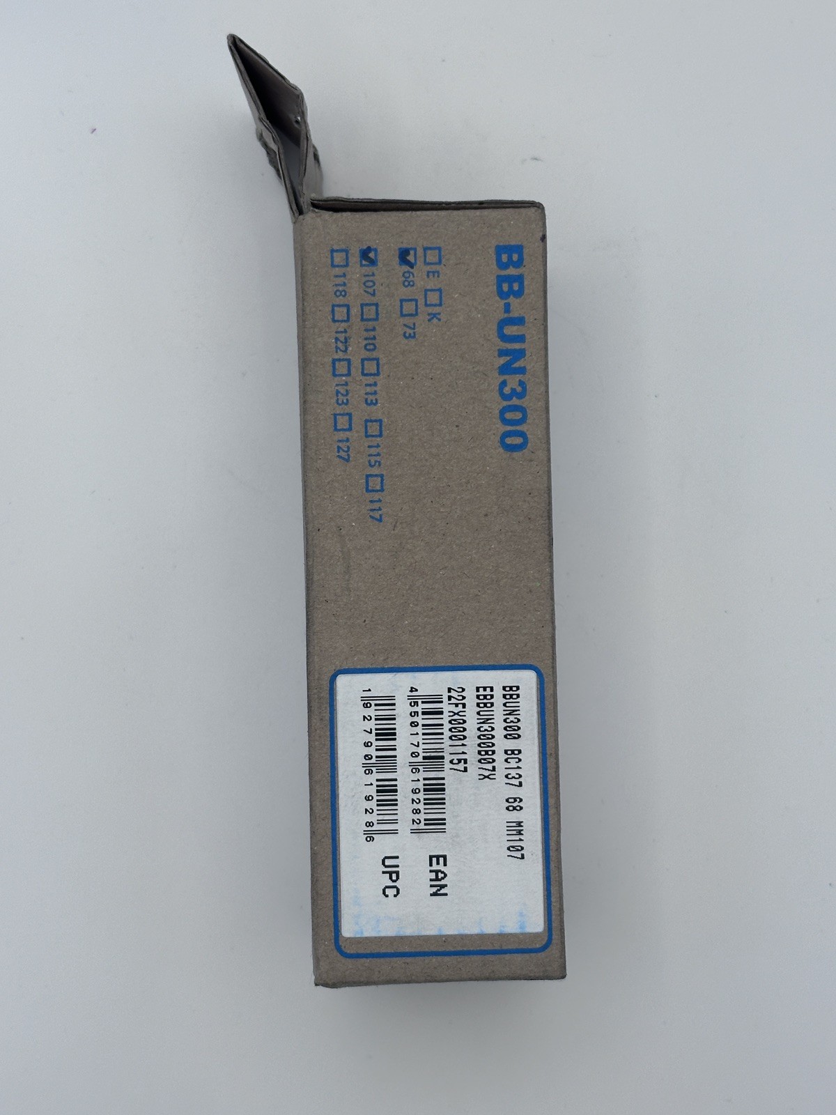 Shimano BB-UN300 Bottom Bracket 68x107mm English BSA Square Taper EBBUN300B07X
