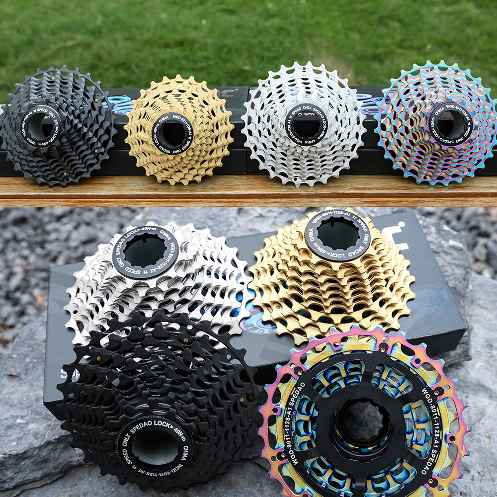 Spedao 11 Speed Cassette 11-28/32/34T Ultralight CNC HG Road Bike Freewheel