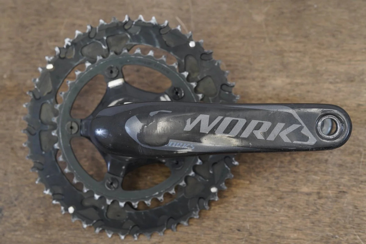 172.5mm 52/36T BB30 Specialized S-WORKS Carbon Road Crankset 598g