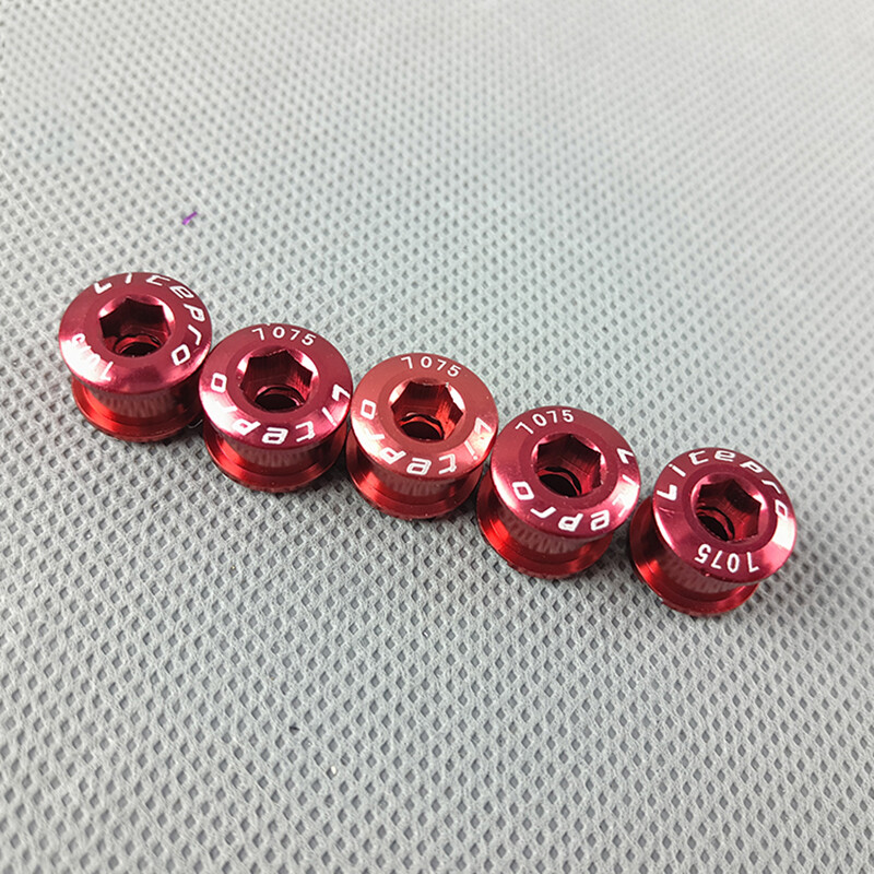 Litepro Bike Chainring Bolts AL7075 Single/Double/Triple Speed Chainwheel Screw