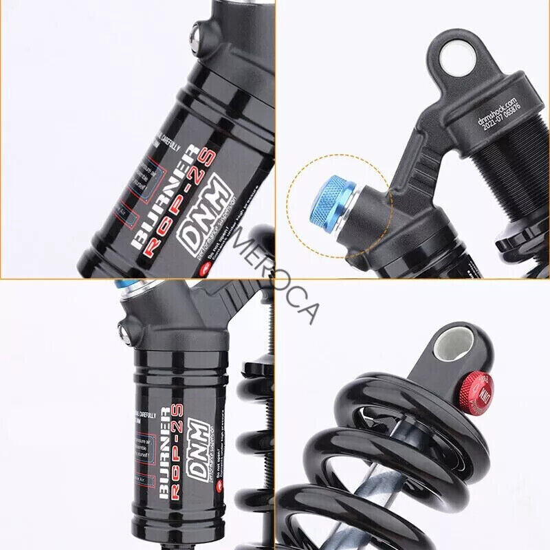 DNM Rear Shock MTB Bicycle Coil Shock Suspension 190/200/210/220/230/240/265mm