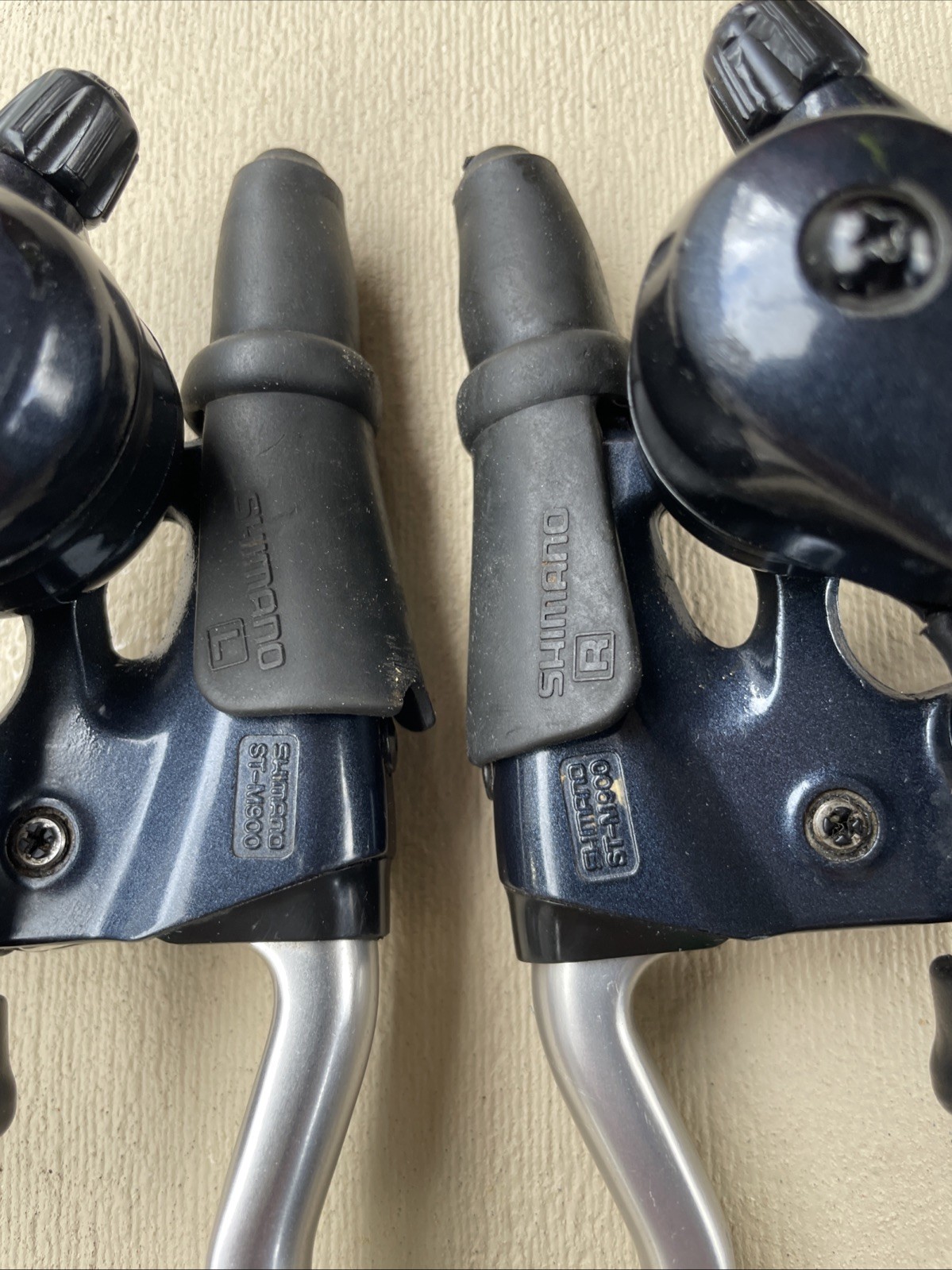 Vintage Shimano XTR ST-M900 Cantilever Brake Levers 8 Speed 