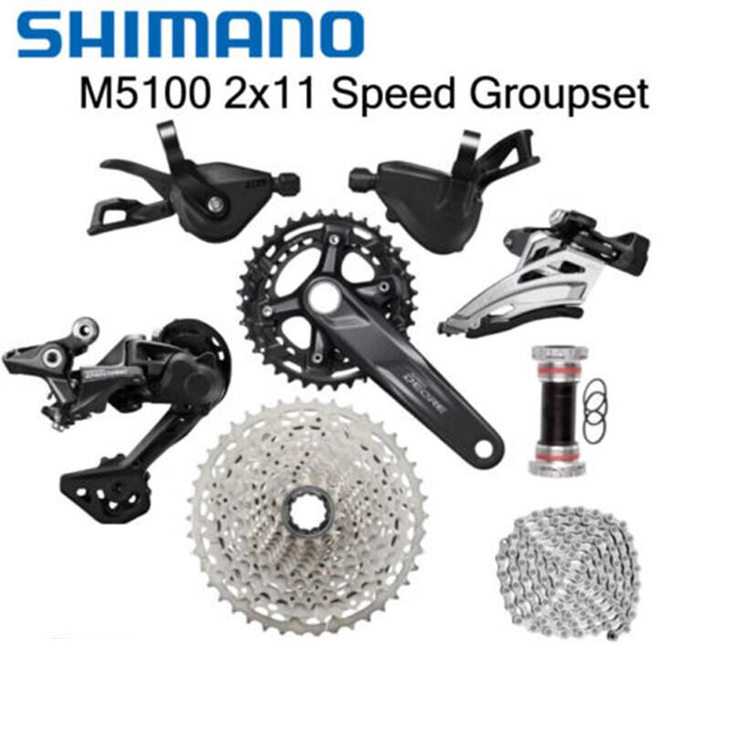 Shimano Deore M5100 2×11 Speed 36-26T 170 175 11-42T Groupset MTB