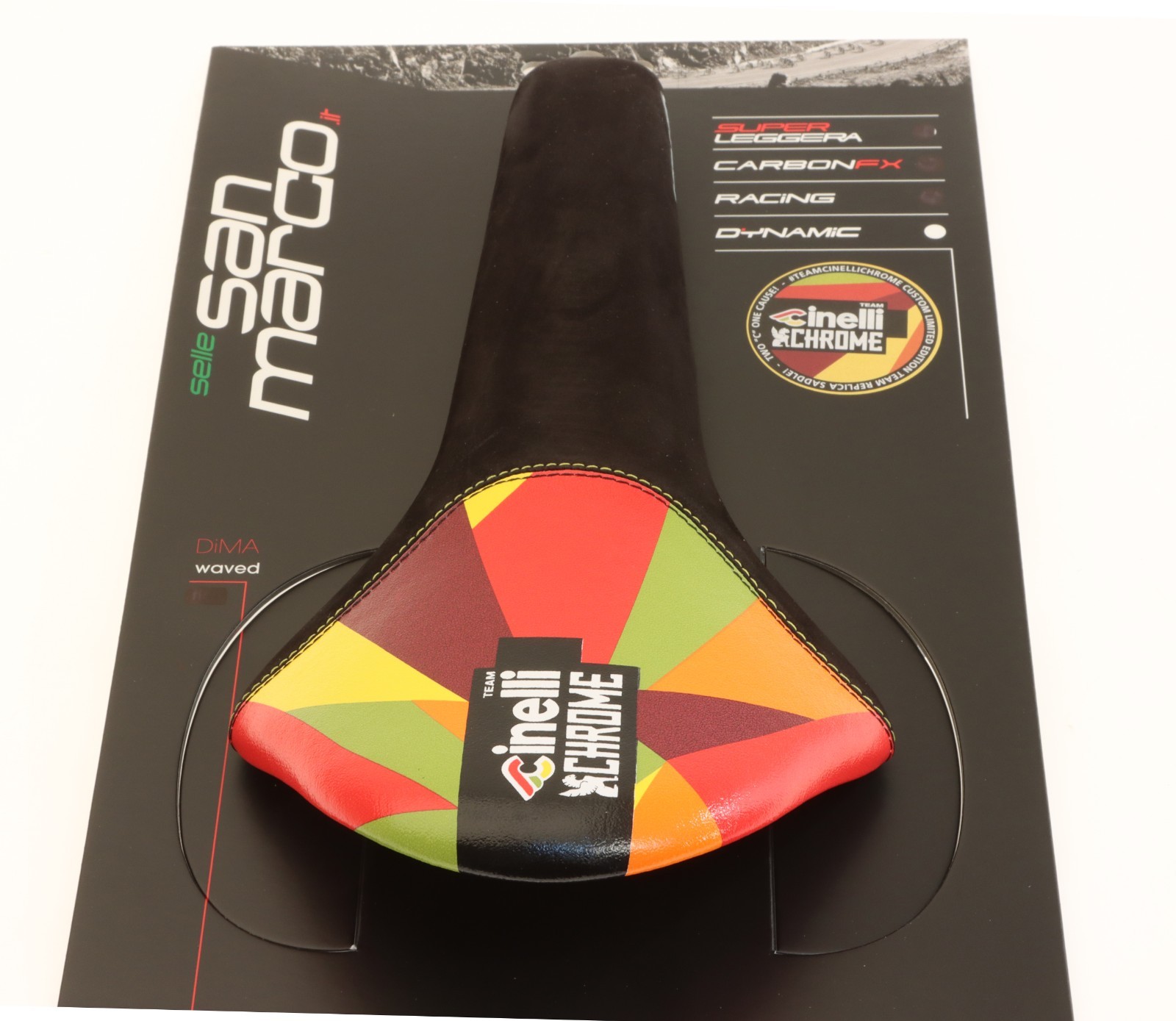 Selle San Marco Concor Cinelli Chrome Team Saddle NARROW Manganese LE NOS NEW