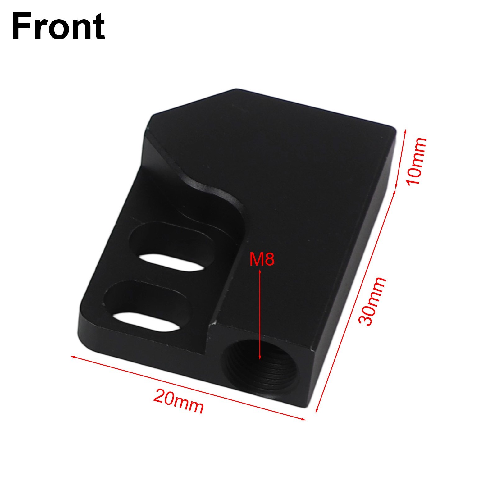 Durable Versatile Jet Black Hydraulic Brake Cable Tee 1 to 2 Adapter Reliable