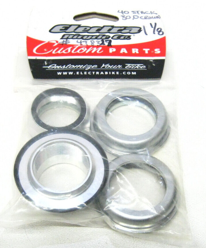 Electra Bicycles Cruiser, Hybrid Alloy/Steel Replacement 1-1/8″ Headset – New –