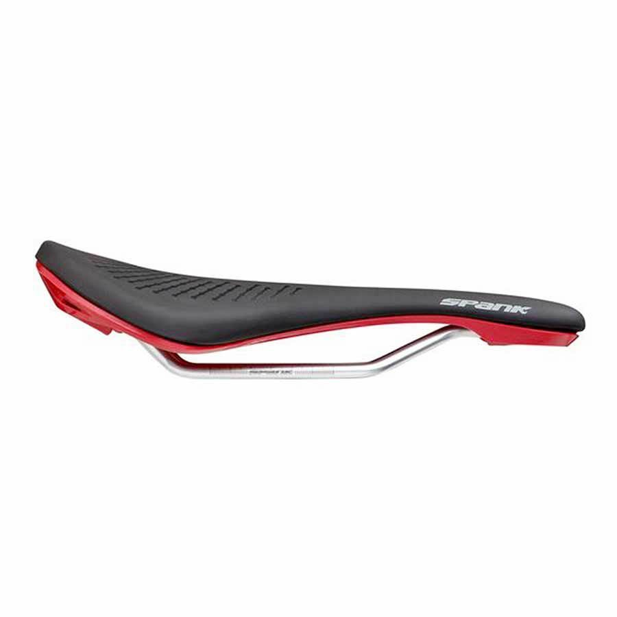 Spank Oozy 220 Saddle 265x144mm Unisex 280g Black/Red