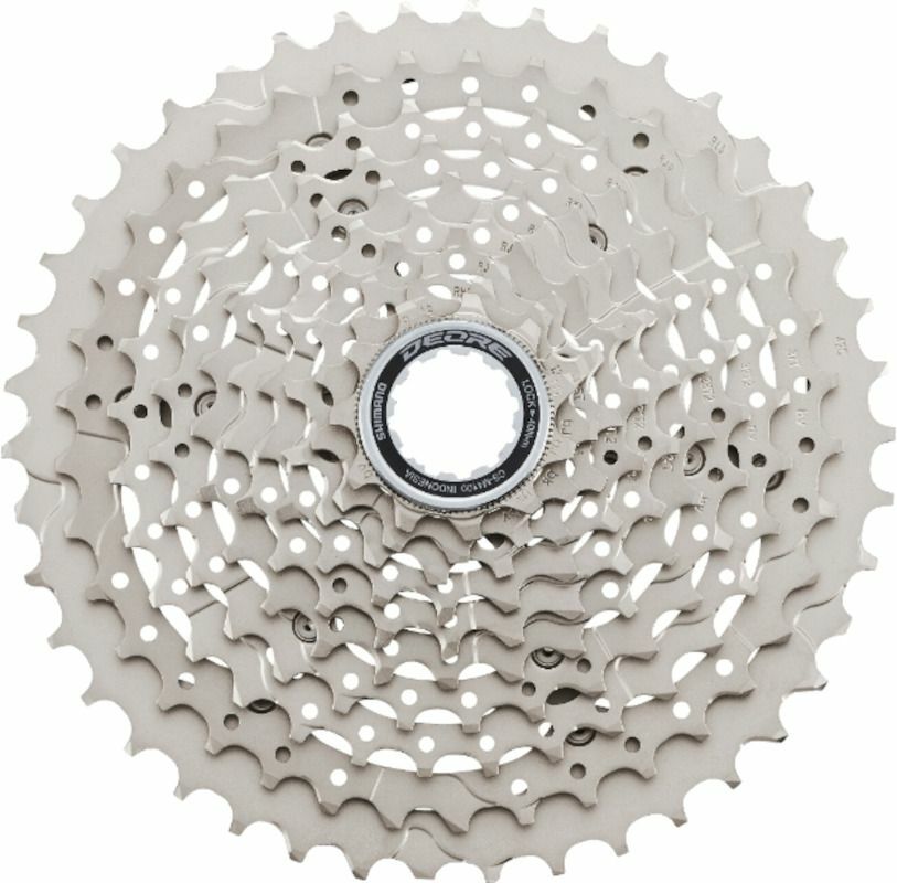 Shimano Deore CS-M4100 11-42T 10-Speed Cassette Silver