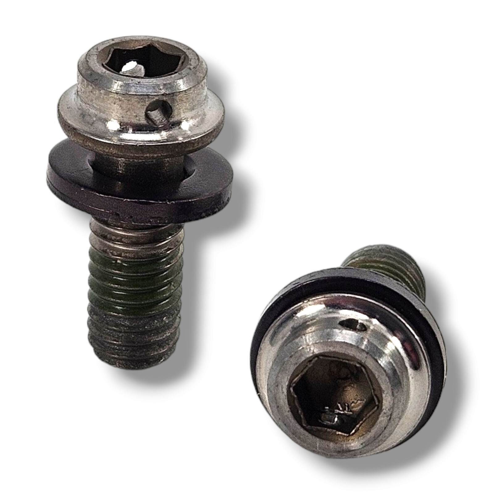 (1 Pair) SHIMANO XTR BR-M987 Titanium Caliper Fixing Bolts – M6 x 14.6mm